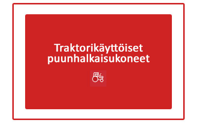 Traktorikäyttöiset puunkatkojat