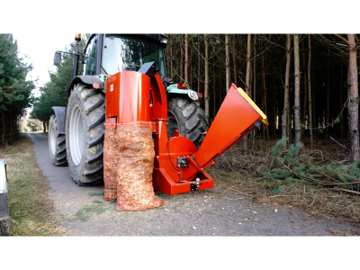 BAG HOLDER FOR FOR DISC CHIPPERS